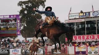 Saddle Bronc Highlights  Salinas Rodeo [upl. by Koa]