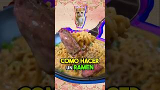 COMO HACER UN RAMEN 🍜 [upl. by Ativoj]