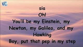 Sia genius lyrics video ft diplolabrinth amp LSD [upl. by Storer]