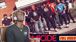 HOMICIDE  Sidhu Moose Wala x Big Boi Deep x Sunny Malton Live Reaction [upl. by Ahcsas140]