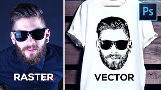 How to Convert Raster Image into Vector in Photoshop [upl. by Lello582]