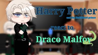 Harry Potter react to •Draco Malfoy• 11×follow the last hp reaction [upl. by Naimed]