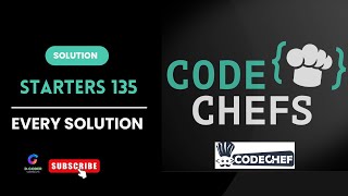 LIVE CODECHEF CONTEST 135  ALL SOLUTION  STARTERS 135  CODECHEF JAVA  C  C  PYTHON [upl. by Steel65]