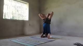 Sirsasana or Headstand  35  One Hour challenge [upl. by Lleinnad]