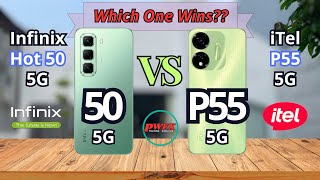 Infinix hot 50 5G vs iTel P55 5G iTel P55 5G vs Infinix hot 50 5G iTel P55 Infinix hot 50 5G [upl. by Talia389]