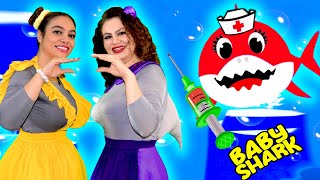 Doctor Baby Shark 👨‍⚕️ Baby Shark Songs For Kids 🦈High Five Kids Videos [upl. by Giselbert]