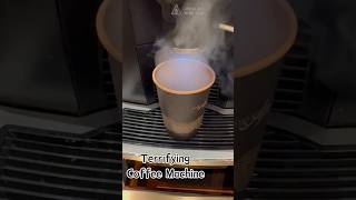 Milk Spilling Coffee Machine coffee coffeelover coffeetime cafe coffeelovers cappuccino café [upl. by Houlberg402]