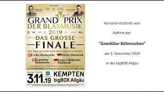 GranitDur Böhmische beim Finale 2019 vom Grand Prix der Blasmusik [upl. by Llednol]