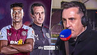 Gary Neville explains Aston Villas dip in form 📉 [upl. by Chrystal]