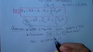 CALOR DE REACCIÓN ENTALPÍA ESPECÍFICA [upl. by Harutak]