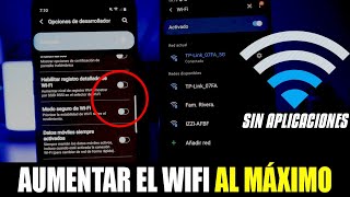 Como Optimizar rendimiento del WIFI y acelerar mi internet en Android Sin Aplicaciones Trucos 2023 [upl. by Araik378]