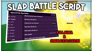 OP Slap Battles Script Hack Spam Slap Aura Kill All Unli Free Ability [upl. by Vickie695]