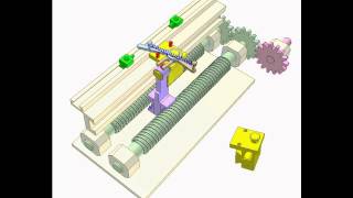 Twin screw mechanism 2 [upl. by Olrak791]