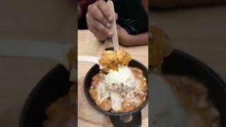 Carrot ice cream sizzler🍨fastfood dailyvlogs [upl. by Ainivad]