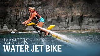 This water jet bike can fly 40 feet in the air [upl. by Chloras]