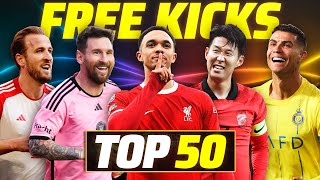 50 Best Free Kicks Of 20232024 Season [upl. by Eneliak948]