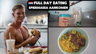 Wat ik eet op een dag om spiermassa aan te komen [upl. by Aisined]