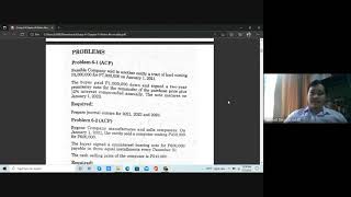 Intermediate Accounting  Notes Receivable Part 1 [upl. by Elleret]