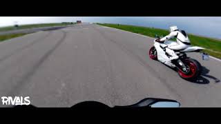 Ducati 899 Panigale vs Honda CBR 1000 RR [upl. by Esinej309]