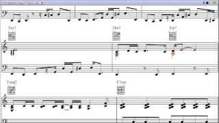 quotGonna Fly Nowquot by Bill Conti  Piano Sheet Music Teaser [upl. by Ilowell]