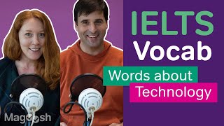 IELTS Practice TECHNOLOGY vocabulary  Podcast Video [upl. by Alket522]