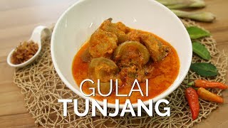 Resep Gulai Tunjang ala Restoran Padang Enak Gila [upl. by Ttezil]