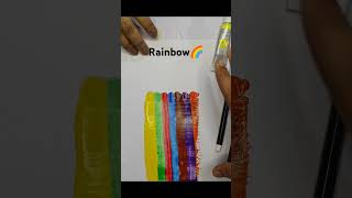 Rainbow Colors coloring art drawing painting [upl. by Alesi]