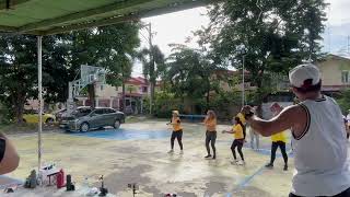 LESSANDRA 2 DANCE  Tiktok Viral  dance fitness  coach nante tv vlog  teambaklosh [upl. by Leonanie]