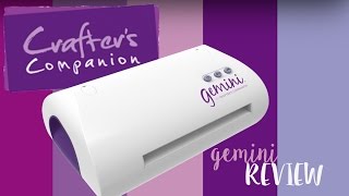 Crafters Companion Gemini Review and Instructions [upl. by Erek]