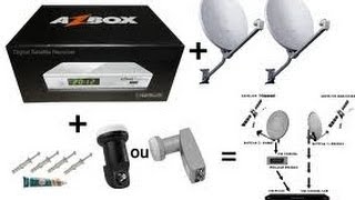 AZBOX BRAVISSIMO configurando wifi usb [upl. by Ahsennod628]