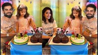 Anushka Sharma amp Virat Kohli Celebrating Vamika Kohli 3rd GRAND Birthday Party [upl. by Anniala]