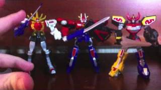 Review Retrofire Megazords Wave 1 Power Rangers Super Legends [upl. by Eilema]