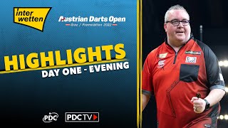 Day One Evening Highlights  2022 Austrian Darts Open [upl. by Ekalb686]