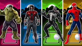 Marvel Venom Cartoon 🆚 Ironman 🆚 Spiderman🆚 Hulk🆚 Miles Morales💥💫 Who Is Stronger 💪⁉️ [upl. by Hsac]