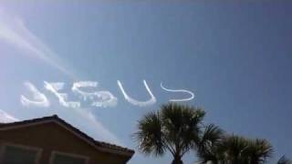 Chemtrail Pilot Clearly Mocks Us With His Skywriting [upl. by Suoirred]