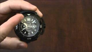 Clerc Hydroscaph Chronograph Watch Review [upl. by Uile87]