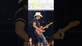 The Eddie Van Halen of Country Guitar  Brad Paisley crazy live solo [upl. by Compte]