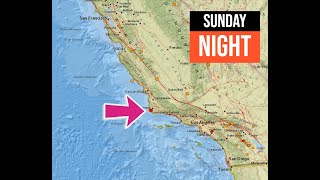 33 Earthquake Lompoc CA Incoming G2 Solar Storm tonight Sunday night 10272924 [upl. by Schilit]