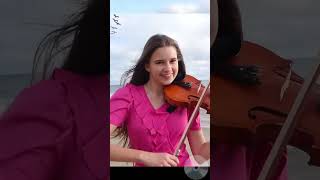 ❤️Sarà perchè ti amo 🎻ViolinKarolina amp🎷SaxDaniele2 Shorts [upl. by Blight]