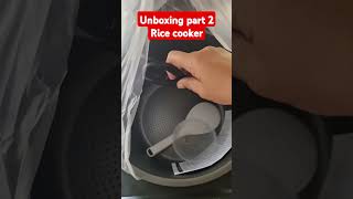 Unboxing Rice Cooker Part2 unboxing unboxingvideo ricecookers [upl. by Rehpoitsirhc]