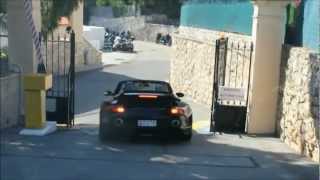 Porsche 997 Gemballa GT380 Convertible in RoquebruneCap Martin [upl. by Juna280]