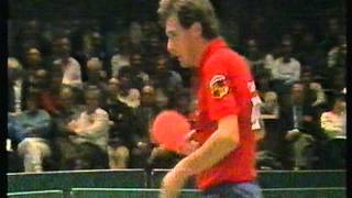 1985 Tischtennis DM Finale Herren Einzel ZsoltGeorg Böhm vs Peter Stellwag [upl. by Aiuqat]