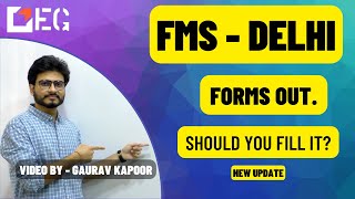 FMS Delhi forms out  Should you fill it Cut offs amp Admission process [upl. by Kiernan]