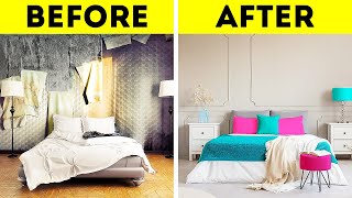 BUDGET ROOM MAKEOVER IDEAS  Decorating and Organizing Hacks [upl. by Aicilehp457]