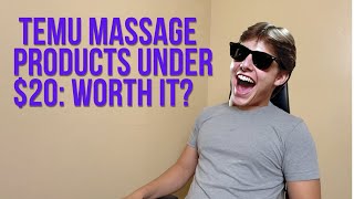 Temu Massage Products Under 20 Are They Worth It 🤔 Relaxation on a Budget [upl. by Ackerley277]