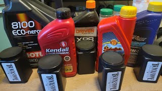 Next 5 Oils Tested and A Bonus  An additive I brought into the mix  Moly EP From Schaeffer [upl. by Zoba122]