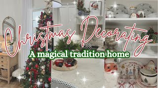 MAGICAL TRADITIONAL CHRISTMAS DECORATING🎅🏻🎄 [upl. by February]