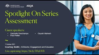 Webinar – Spotlight On Assessment [upl. by Tjon]