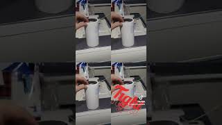 20oz Sublimation Tumbler with Handle Full Wrap Seamless Tutorial [upl. by Vola]