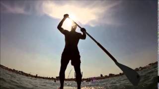 Sup Stand Up Paddle Action Cam Garmin Virb a Sottomarina Lido di Chioggia [upl. by Scopp]